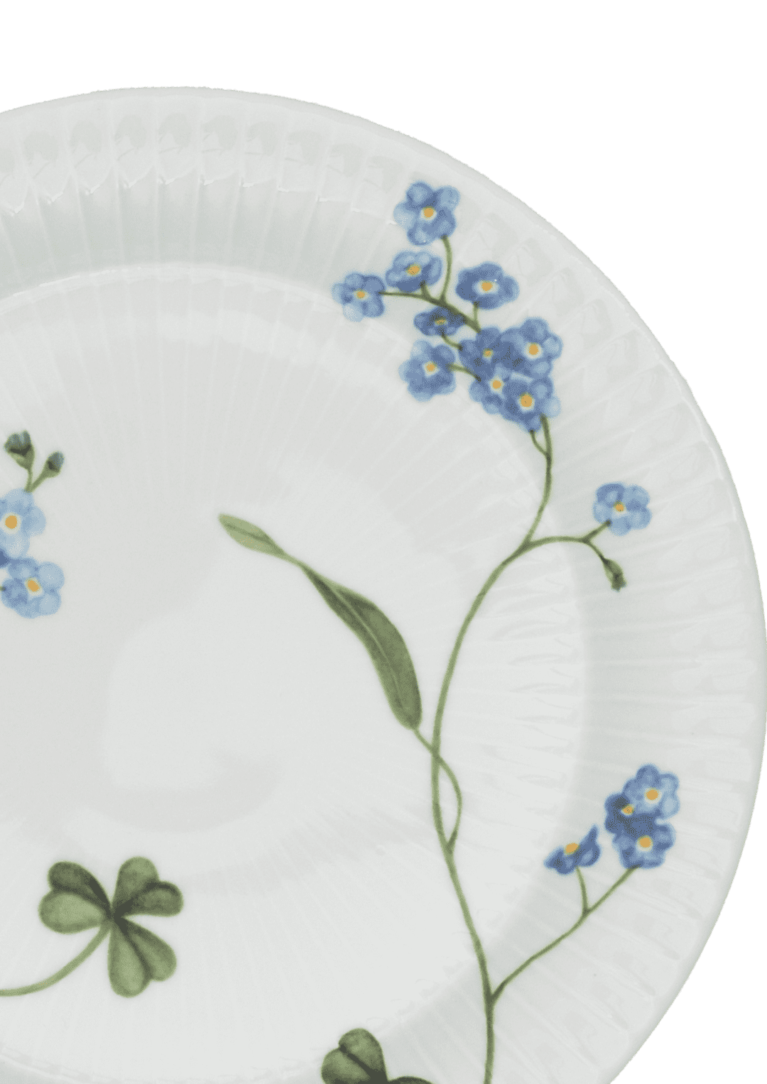 Kähler Hammershoi Plate Ø22 cm Summer Forget Me Not