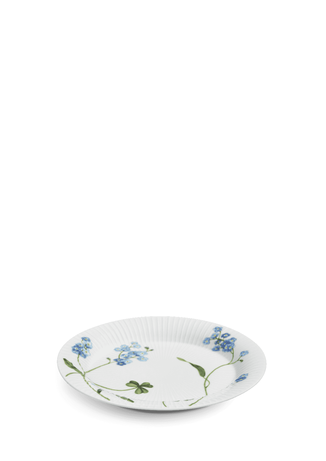 Kähler Hammershoi Plate Ø22 cm Summer Forget Me Not