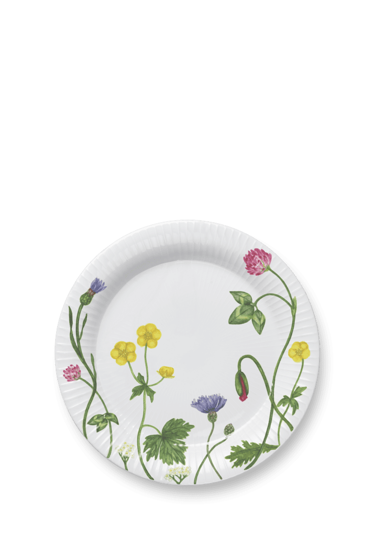 Hammershøi Summer Plate Ø22 cm - Wild flowers