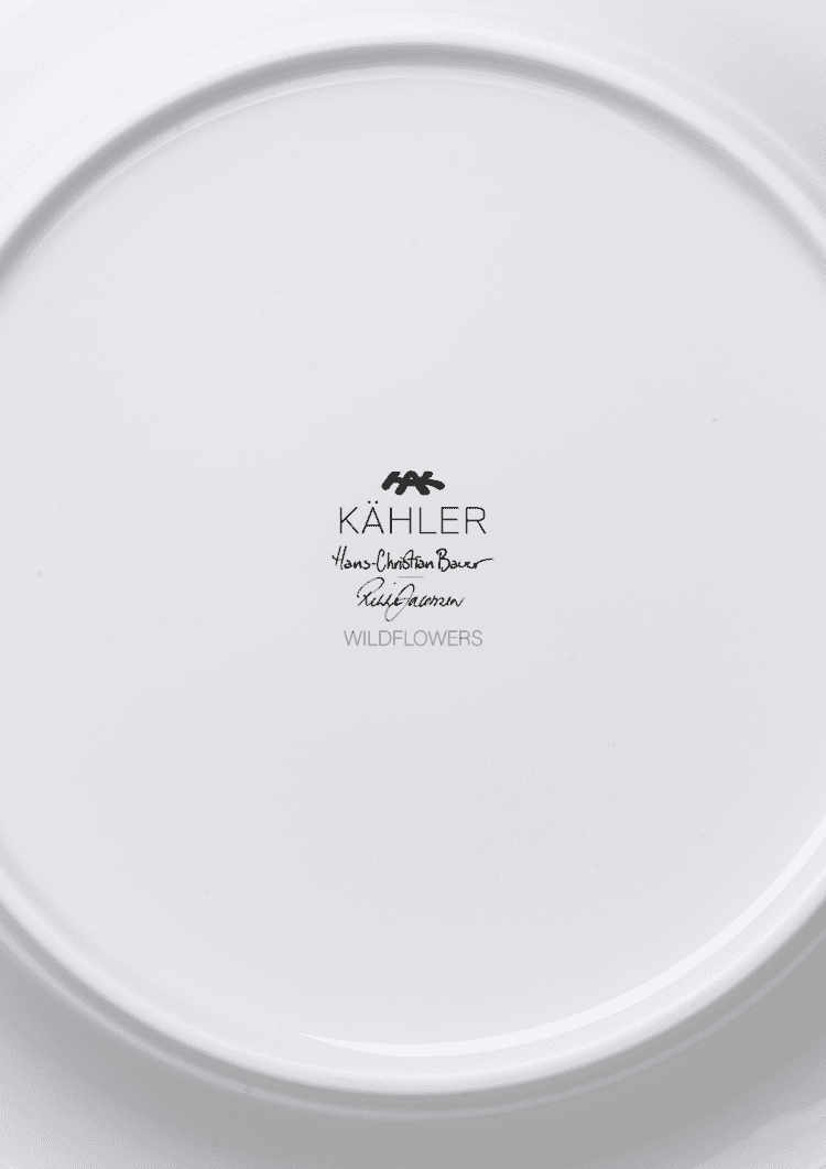 Hammershøi Summer Plate Ø22 cm - Wild flowers