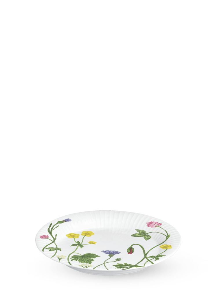 Hammershøi Summer Plate Ø22 cm - Wild flowers