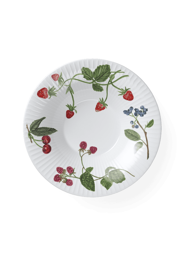 Hammershøi Summer Soup plate Ø21 cm - Summer Berries