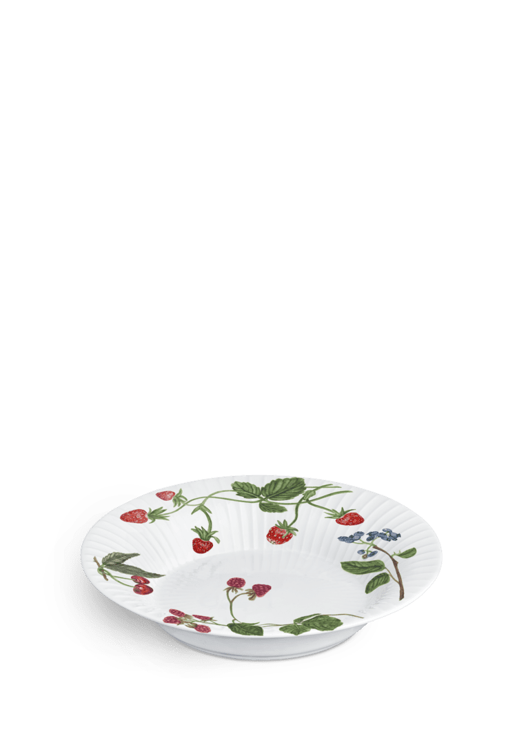 Hammershøi Summer Soup plate Ø21 cm - Summer Berries