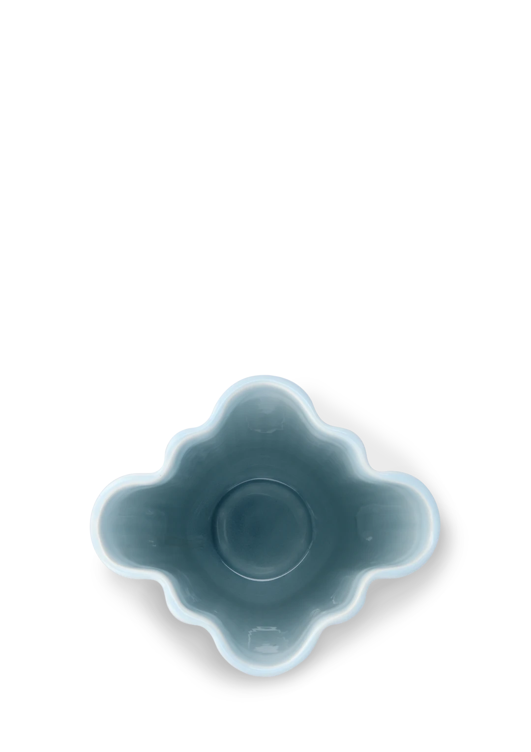 Hammershøi Unfold Vase H20.5 cm blue