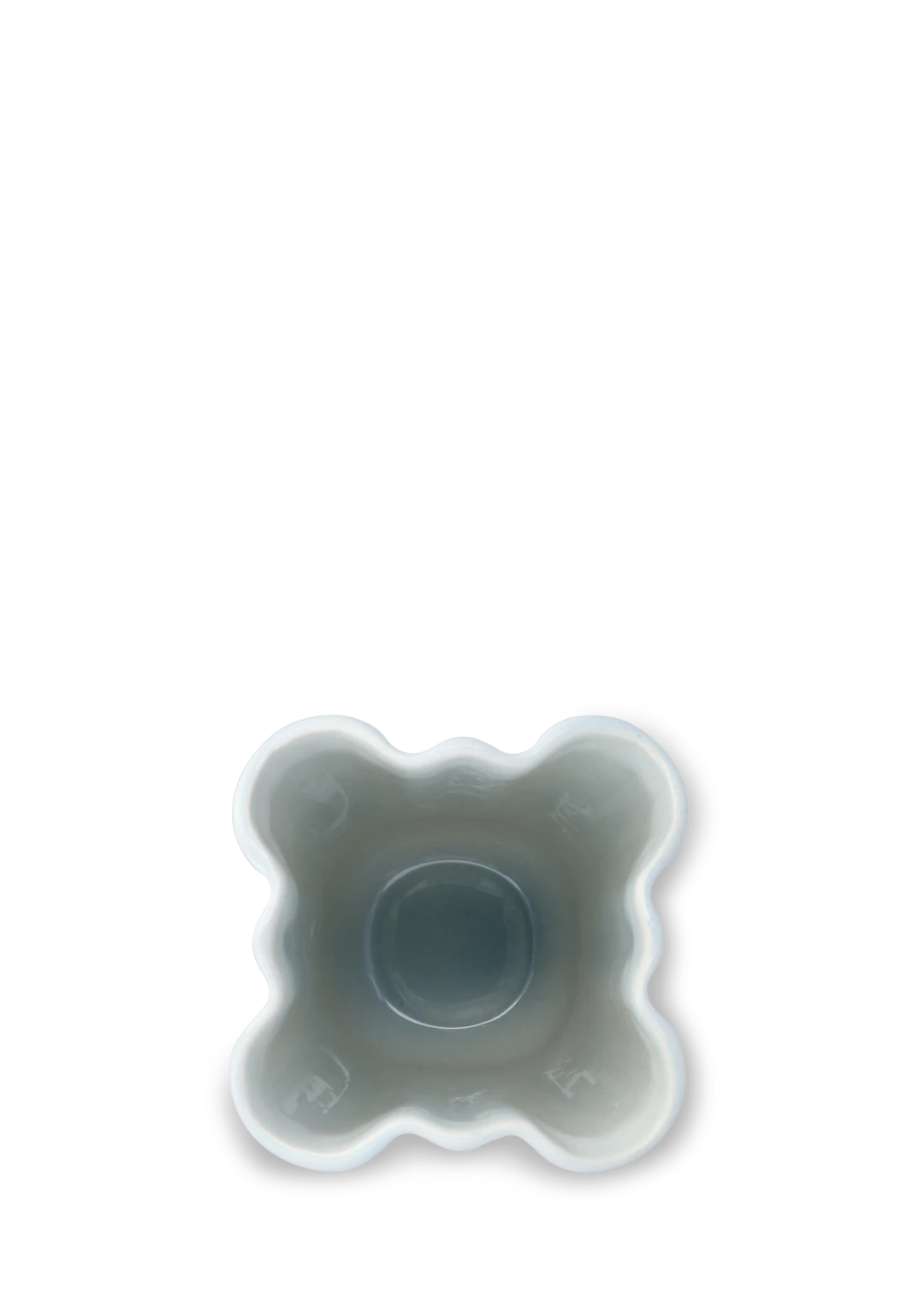 Hammershøi Unfold Vase H16.5 cm blue