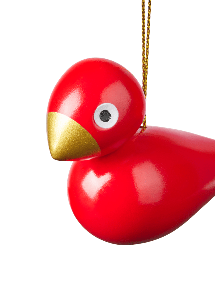 Christmas birds H5 2 pcs. Red/ Green