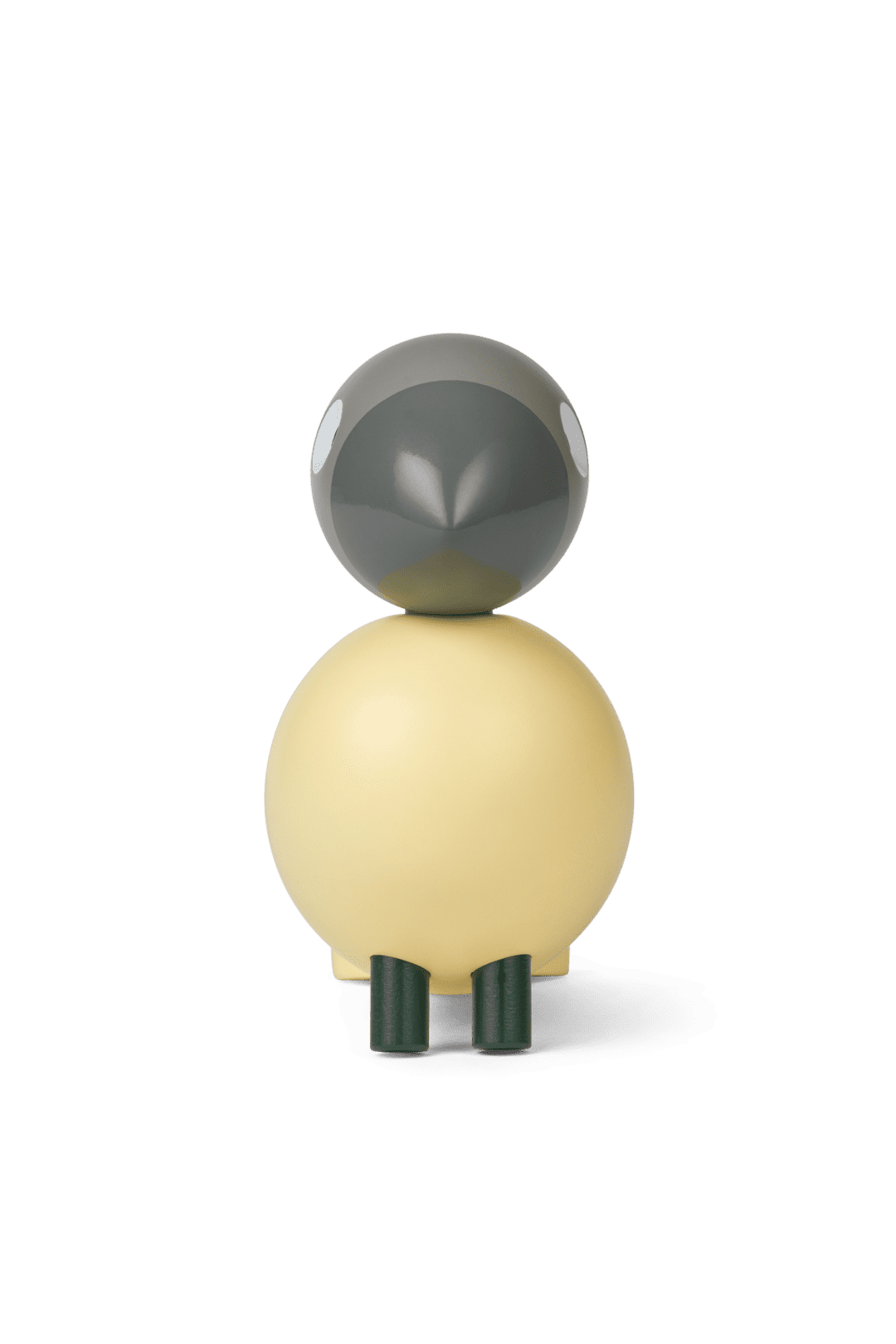 Year Bird Bella 2025 - H4.9" cream/grey