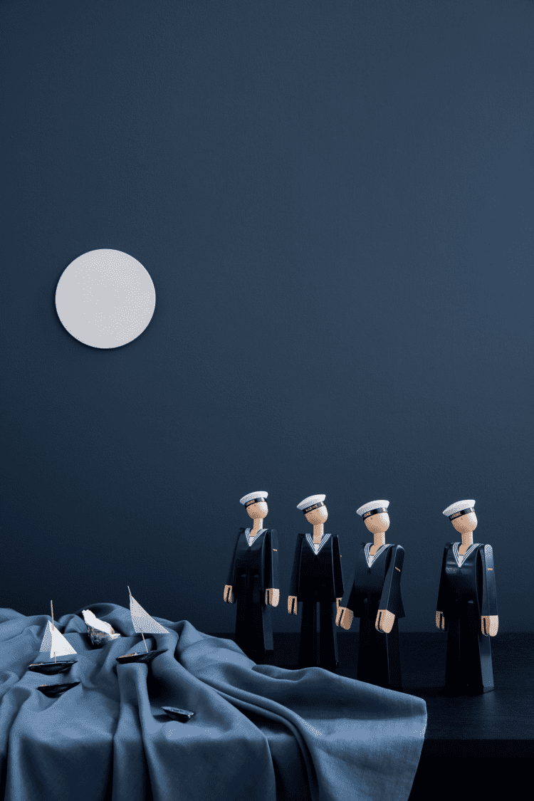 Kay Bojesen wooden Figure Marine H20.5 cm