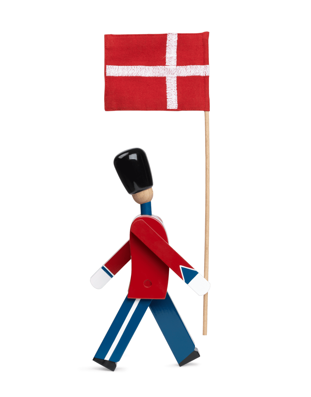 Kay Bojesen wooden Figure Guardsman Standard bearer Small 29.5cm