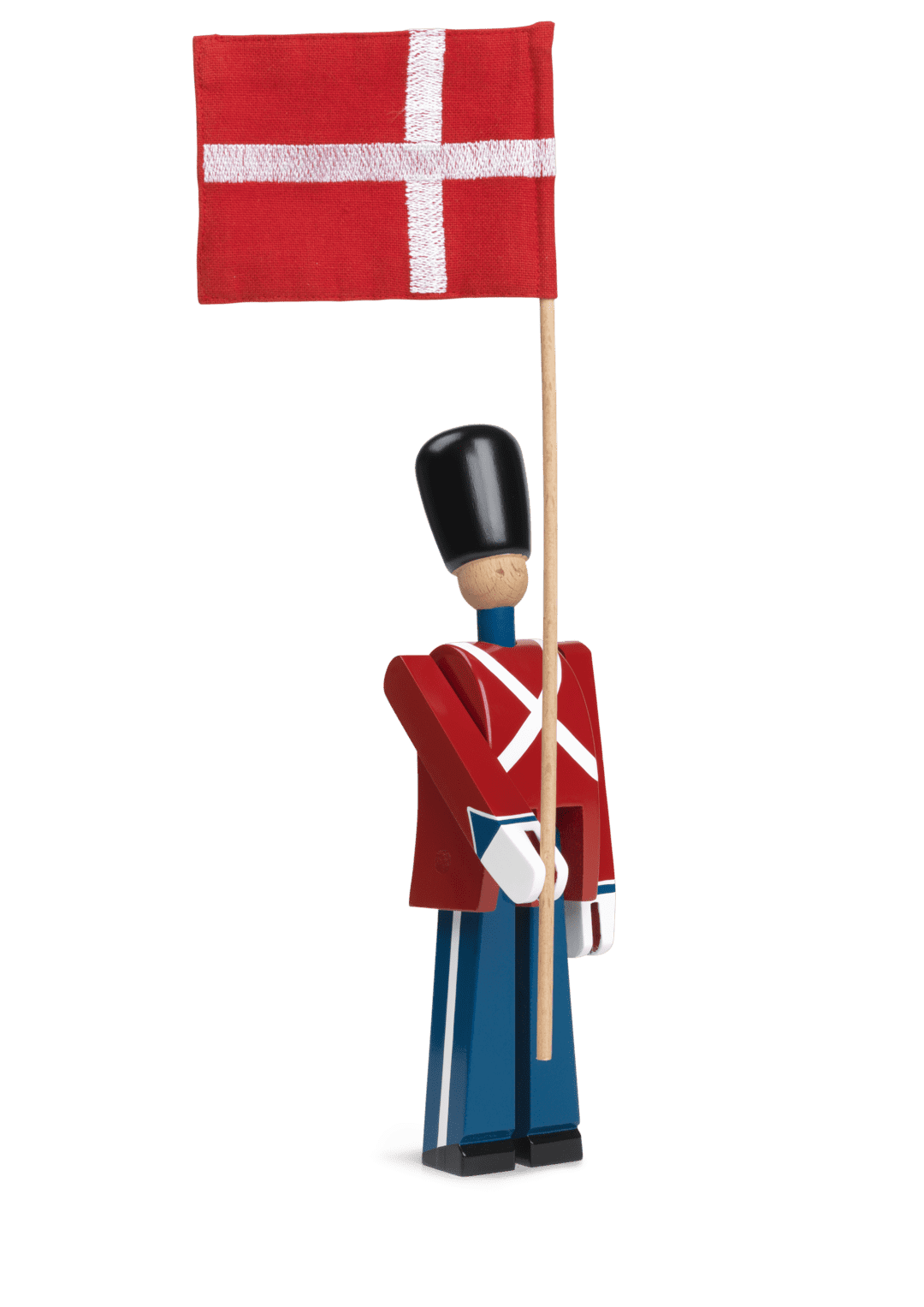 Kay Bojesen wooden Figure Guardsman Standard bearer Small 29.5cm