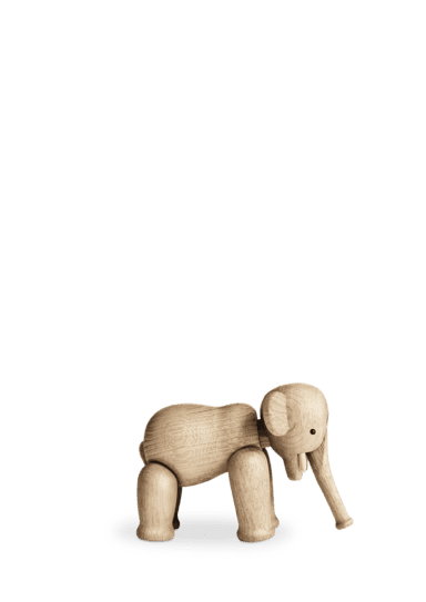 Elephant Liliput Oak H 7.5cm / 3.0"