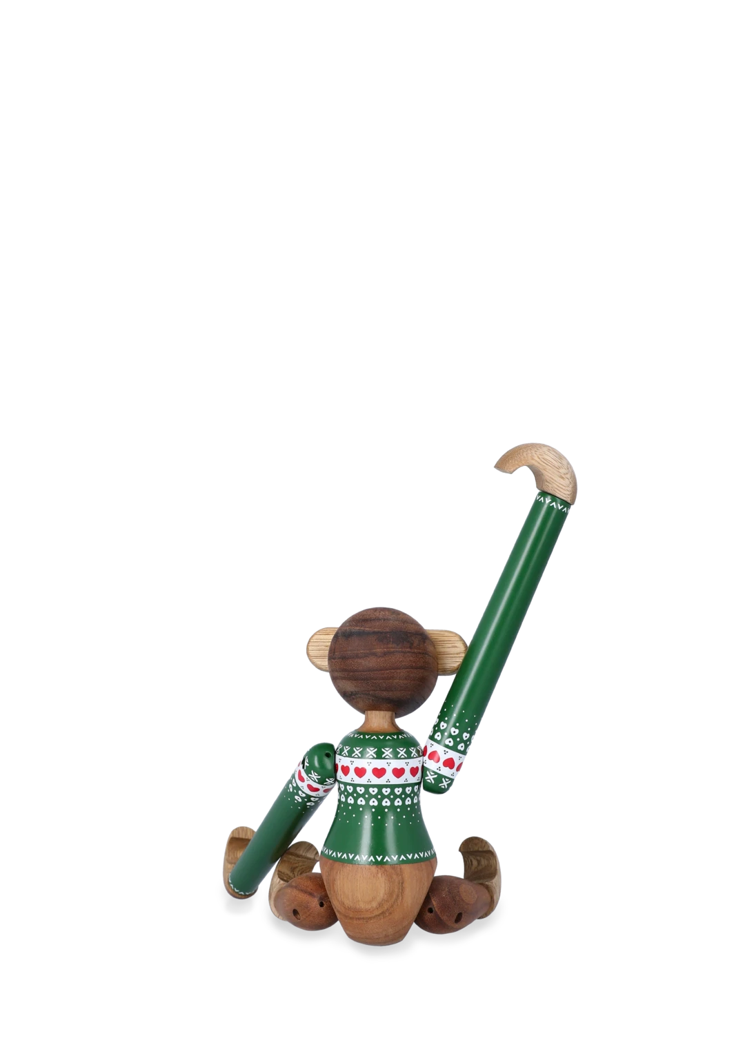 Monkey Christmas Jumper 2025 small green
