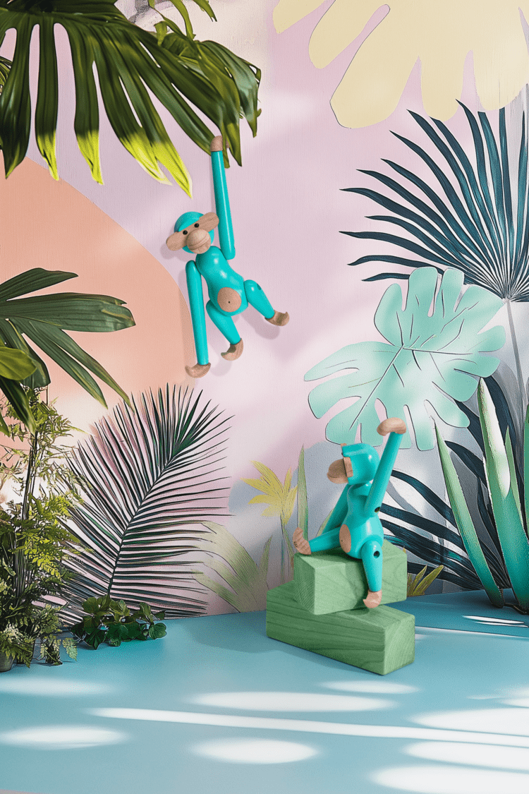 Monkey Mini - Turquoise