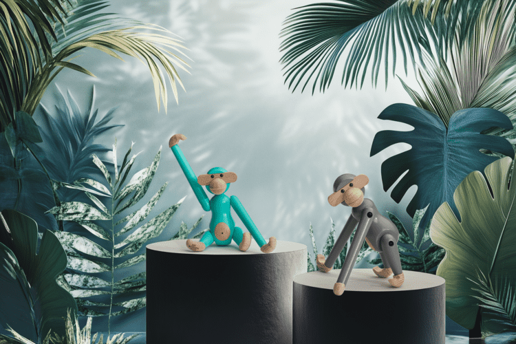 Monkey Mini - Turquoise