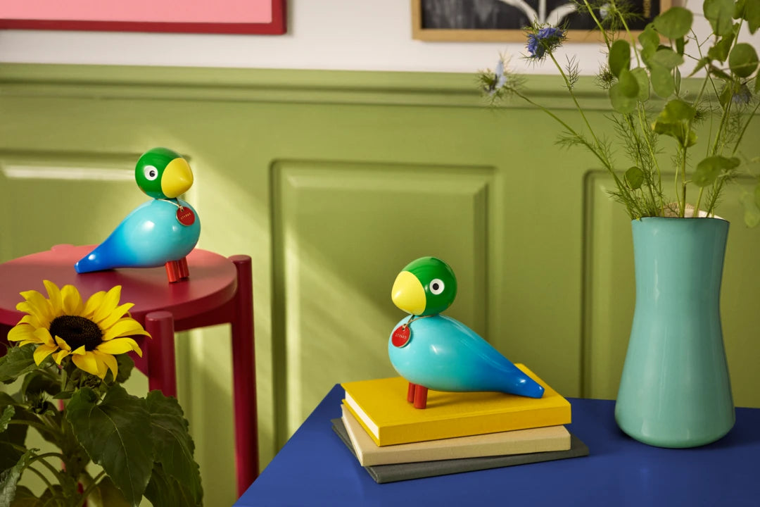 Story Bird Power H15.5 cm / 6 in  blue