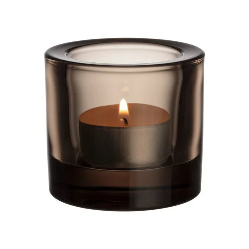 Kivi Tealight candleholder 60mm Linen