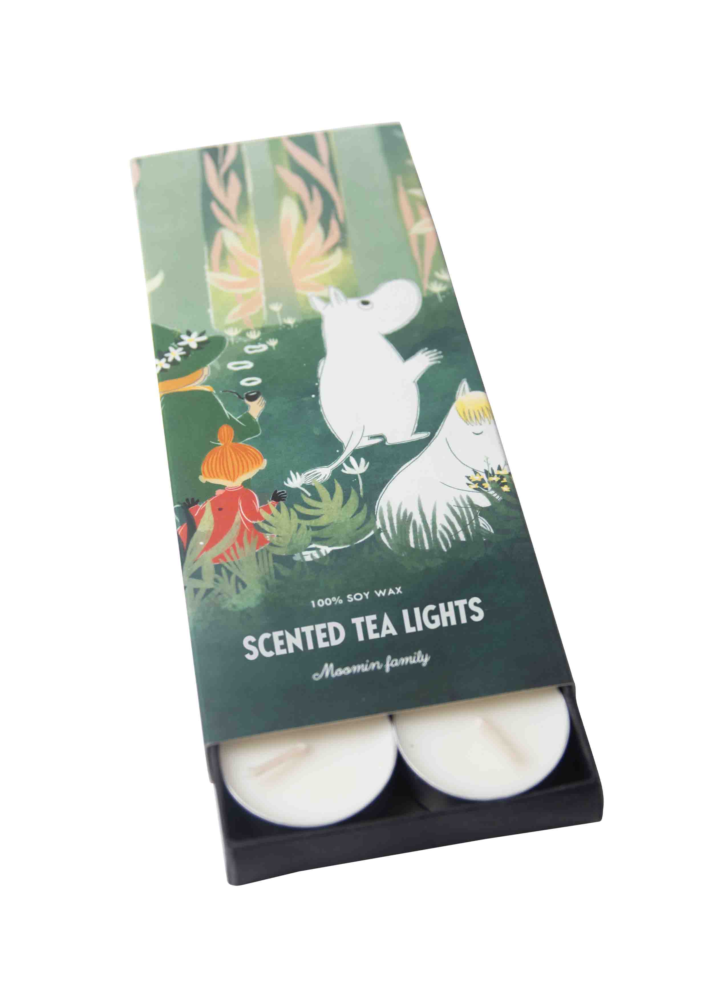 SCENTED TEALIGHTS MOOMIN FAMILY 10-PCS
