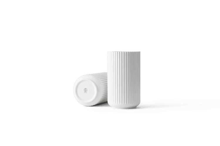 Vase H25 cm Porcelain White