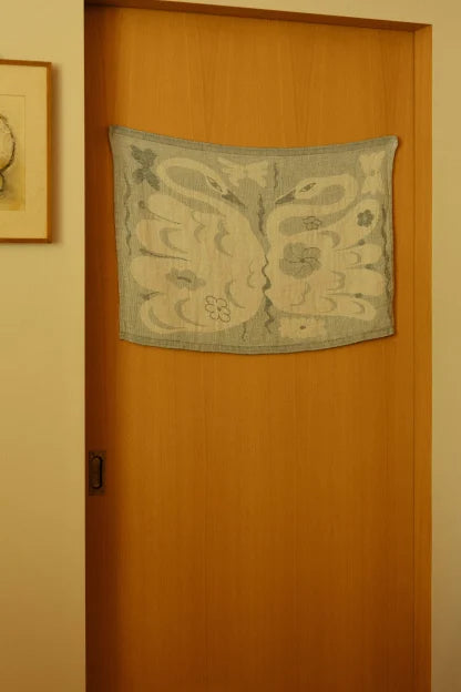 KAKSIN towel 46x70cm 8/white-cinnamon