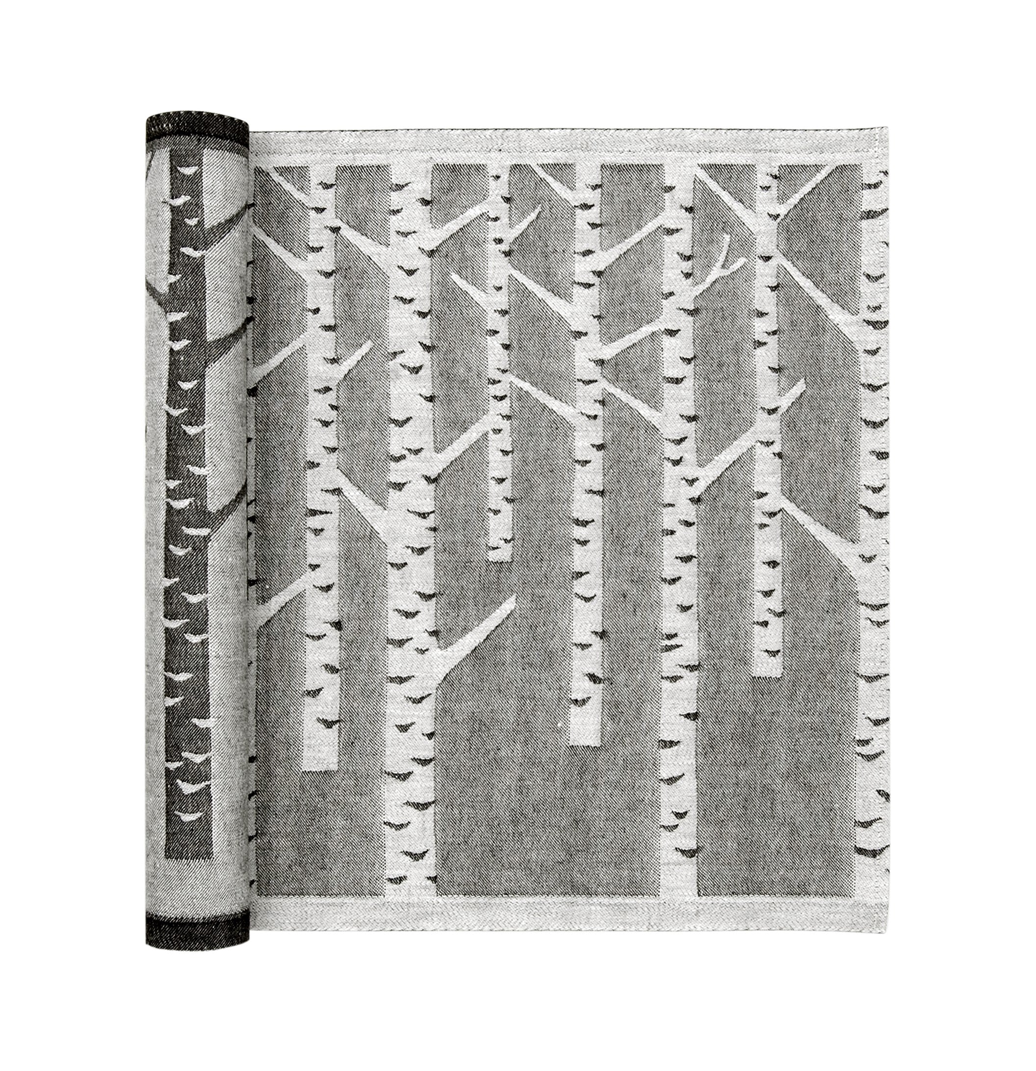 KOIVU sauna cover 46x150cm 29/white-black