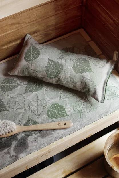 KOIVUNEN sauna cover 46x60cm 4/linen-green