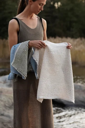 KUOHU towel 52x70cm 89/black-linen