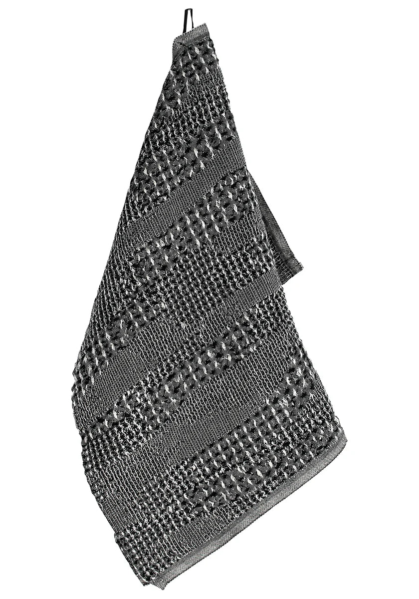 KUOHU towel 52x70cm 89/black-linen