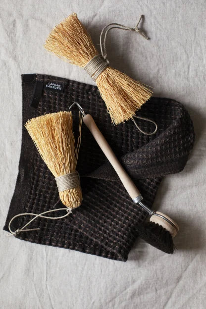 MAIJA dishcloth (black-grey, 25 x 32 cm)