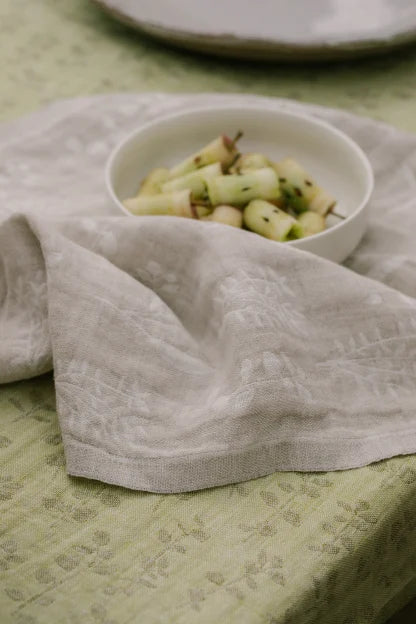 SALVIA towel 48x70cm 1/linen-white