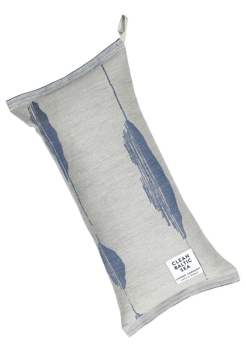 MERELLÄ sauna pillow 5/linen-blue