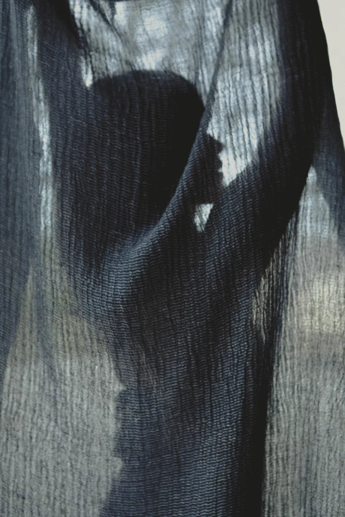 NYYTTI towel 95x180cm 55/black-blueberry
