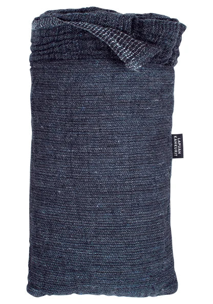NYYTTI towel 95x180cm 55/black-blueberry