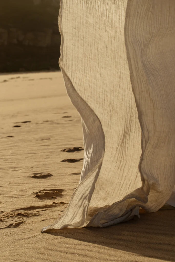 NYYTTI towel 95x180cm  68/white-olive