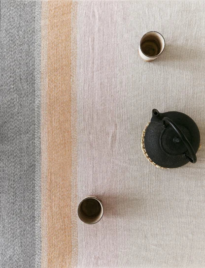 RUOSTE tablecloth/blanket 150x260cm 51/linen-rust-grey