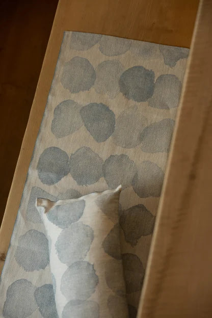 SADE sauna cover 46x150cm 6/white-rainy blue