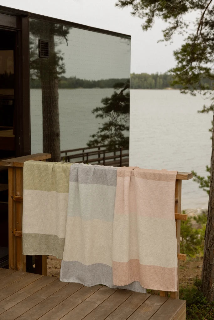 TERVA towel 85x180cm 80/multi-grey-jade