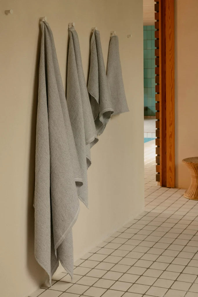 TERVA towel 48x70cm 82/multi-avocado-olive