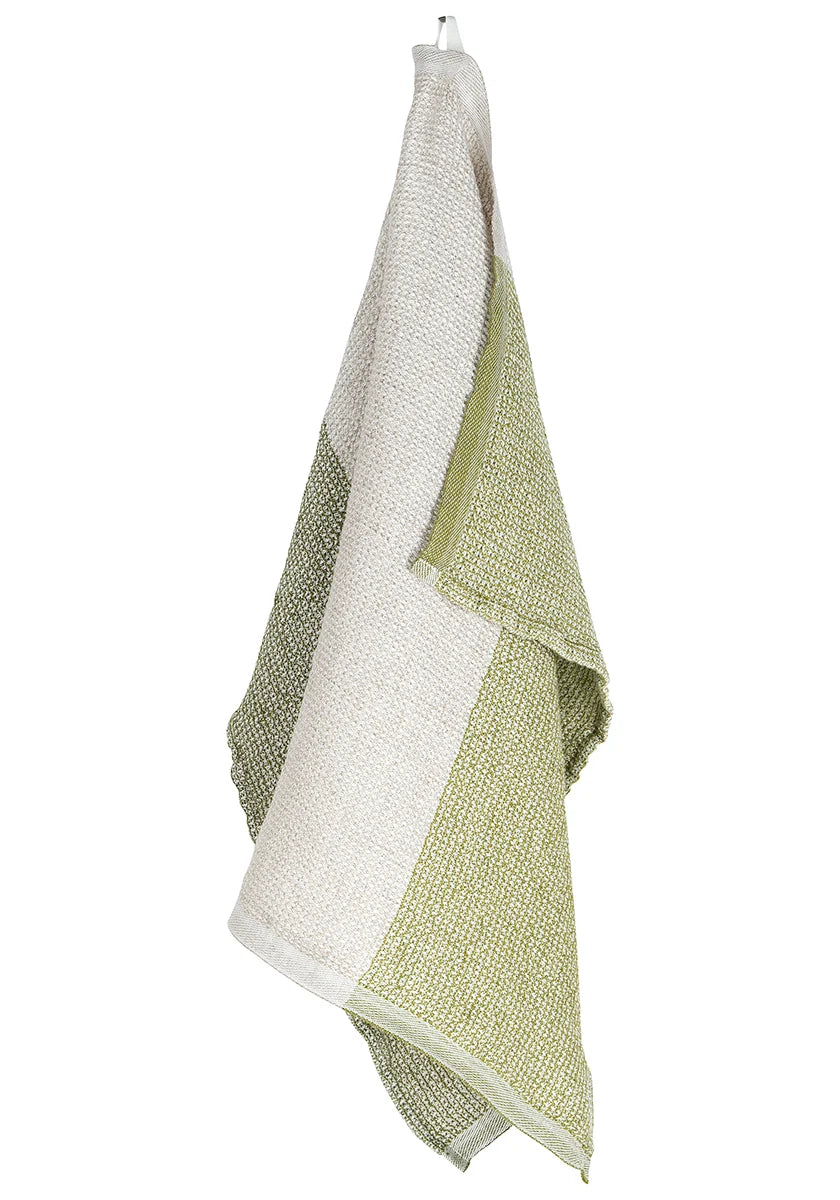 TERVA towel 48x70cm 82/multi-avocado-olive