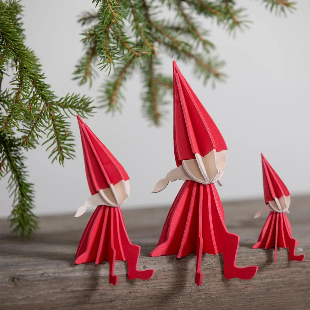 Lovi Elf Girl 8 cm bright red