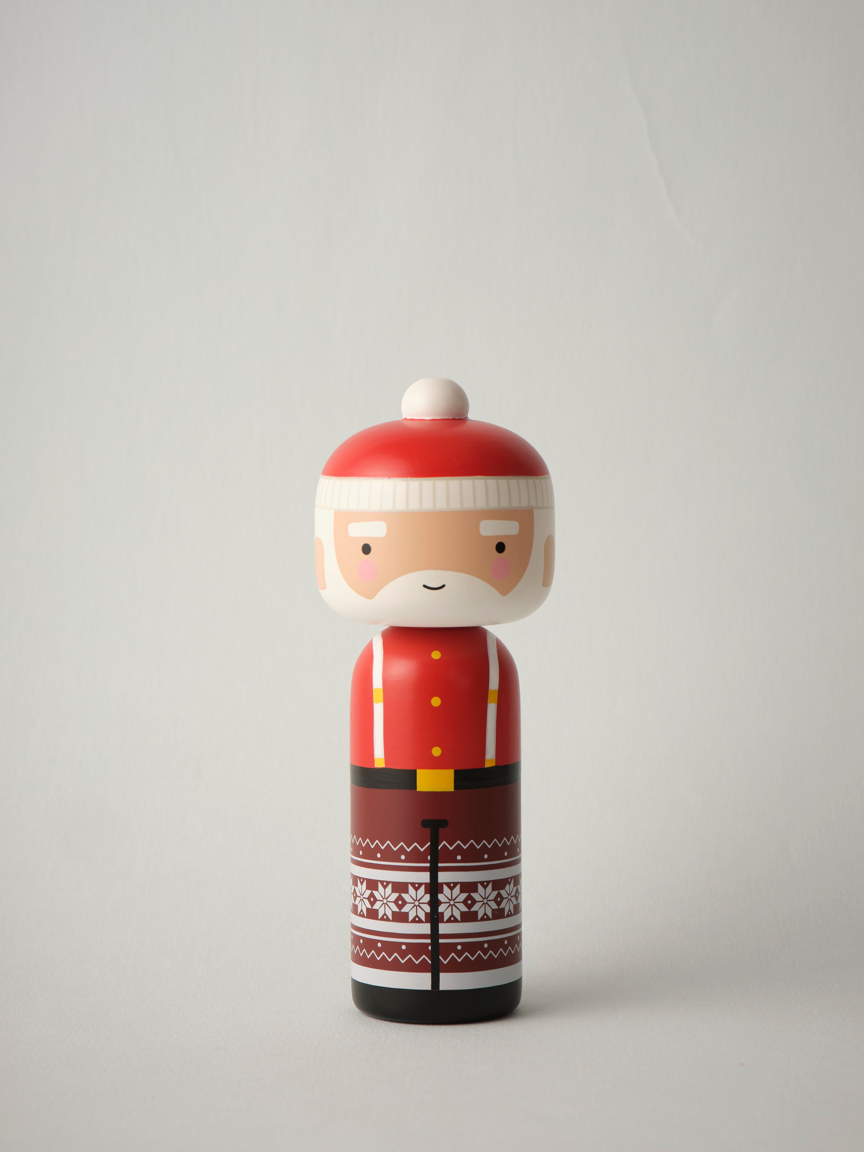 Kokeshi Doll by Sketch.Inc for Lucie Kaas - Mr Claus