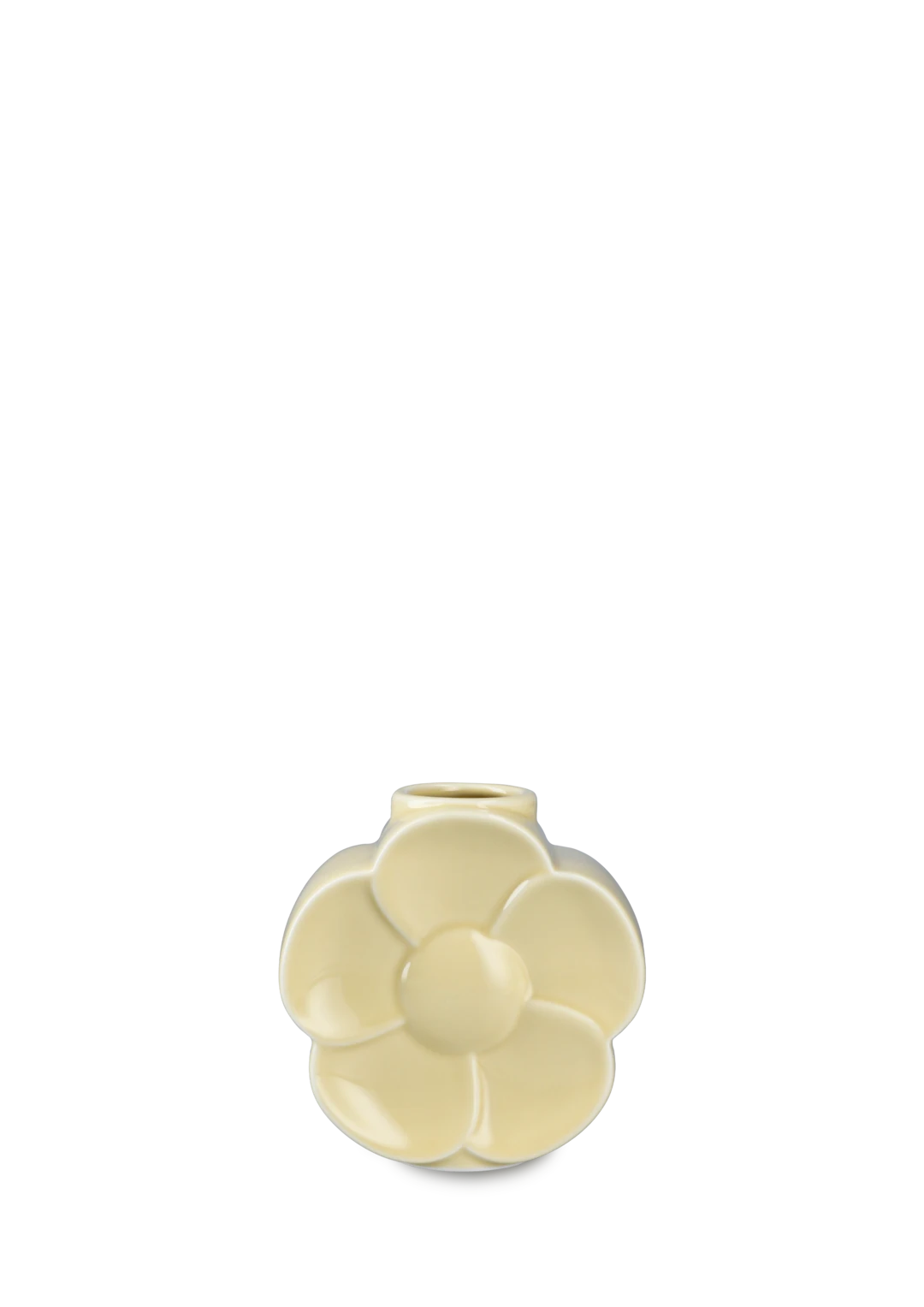 Flower Vase Buttercup H11.5 cm sand porcelain