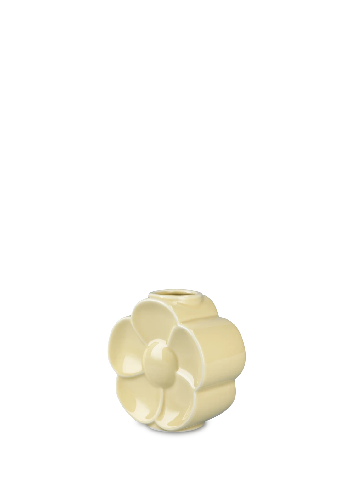 Flower Vase Buttercup H11.5 cm sand porcelain