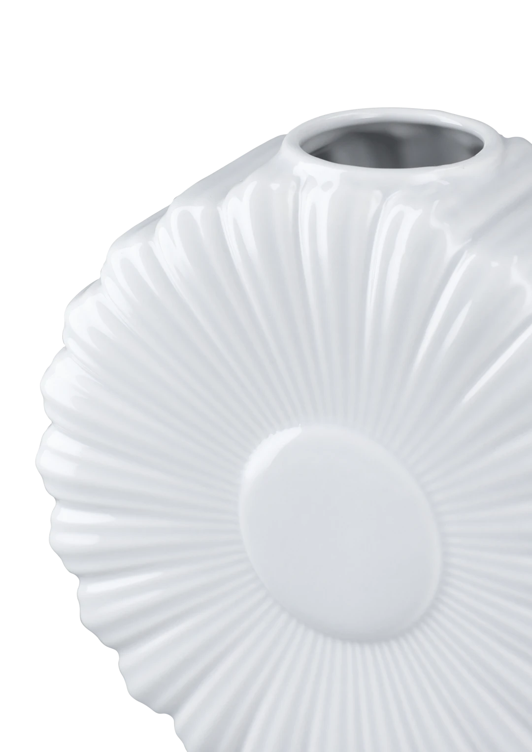 Flower Vase Daisy H21 cm white porcelain