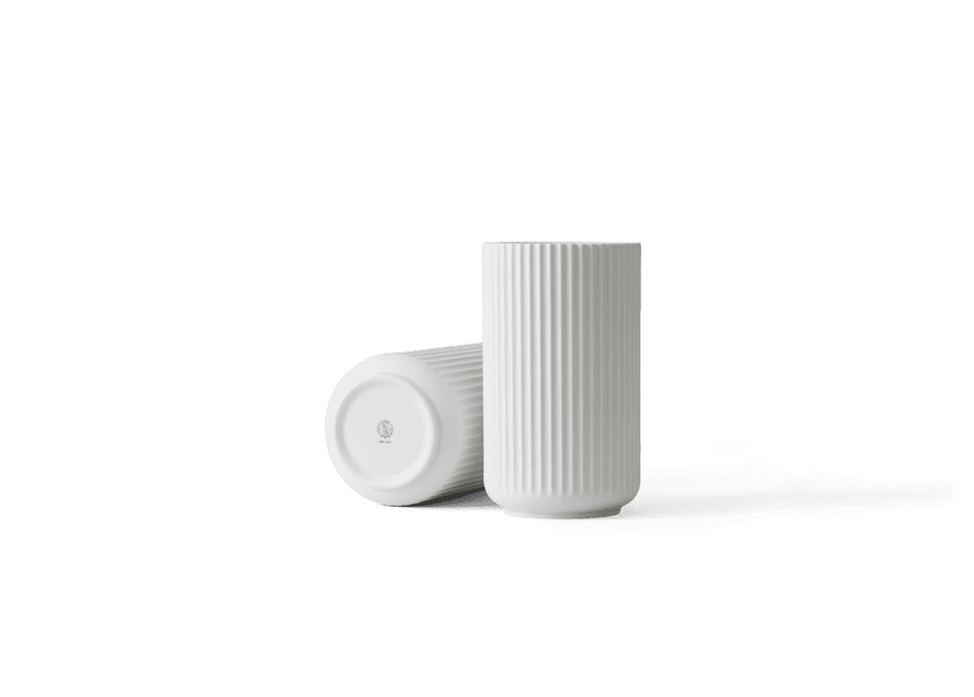 Vase H25 cm White Matte