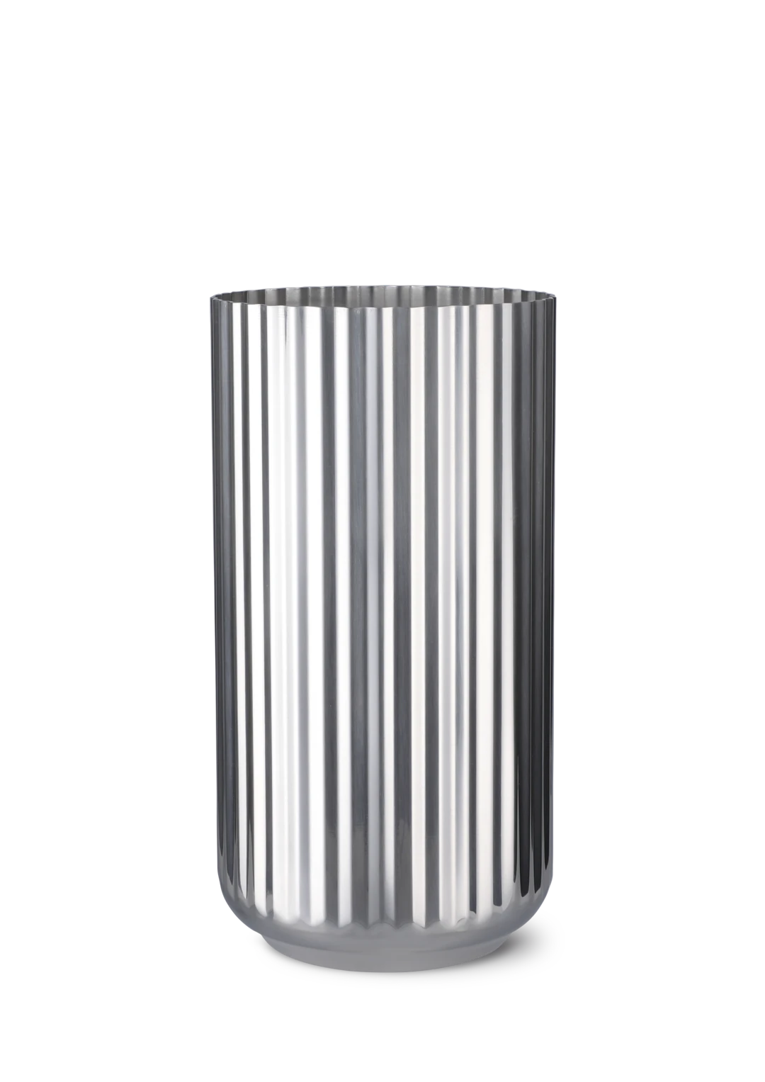 Lyngby Vase H20.5 cm / 8 in steel stainless steel