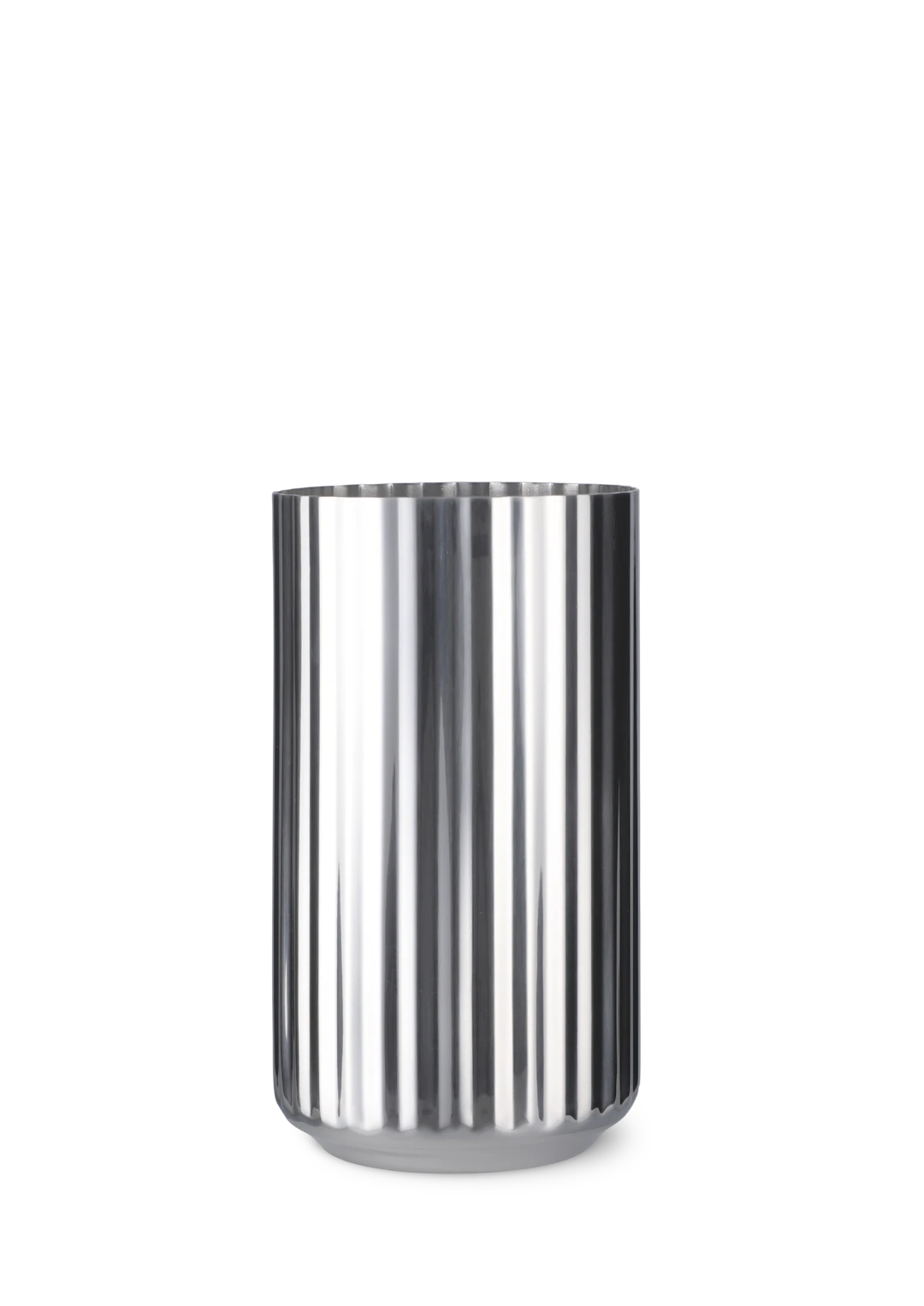 Lyngby Vase H15.5 cm / 6.1 in steel stainless steel