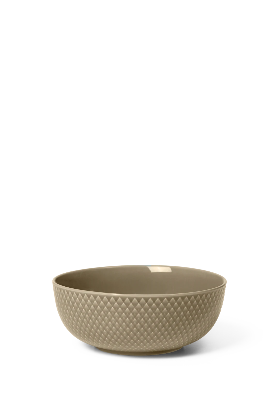 Rhombe Earh Bowl Ø15.5 cm Brown Clay
