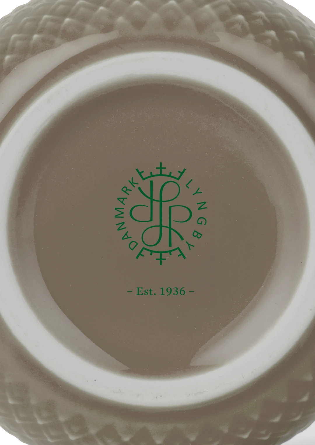 Rhombe Earth Mug with handle 39 cl Brown Clay
