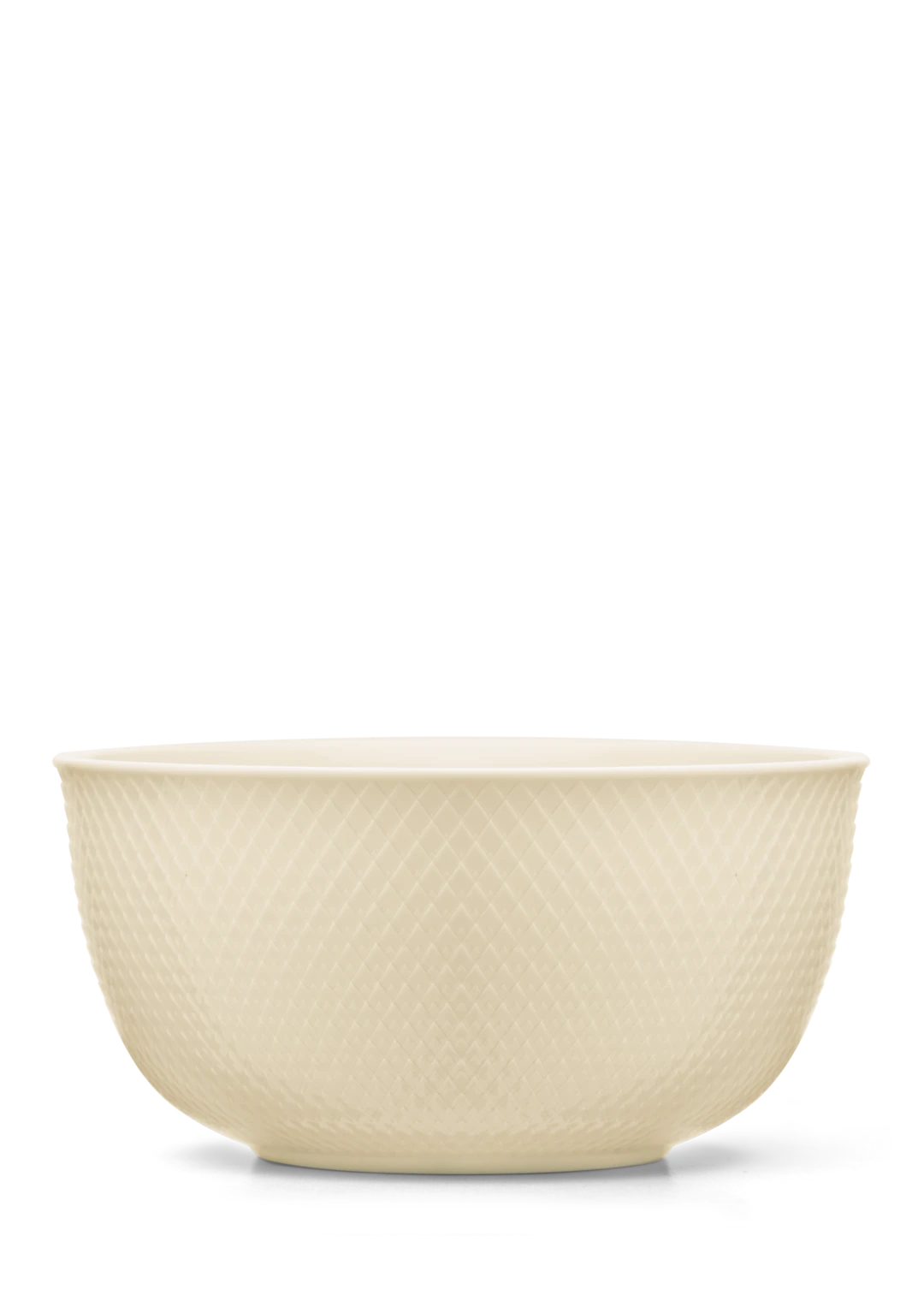 Rhombe Earh Serving Bowl Ø22 cm White Marble