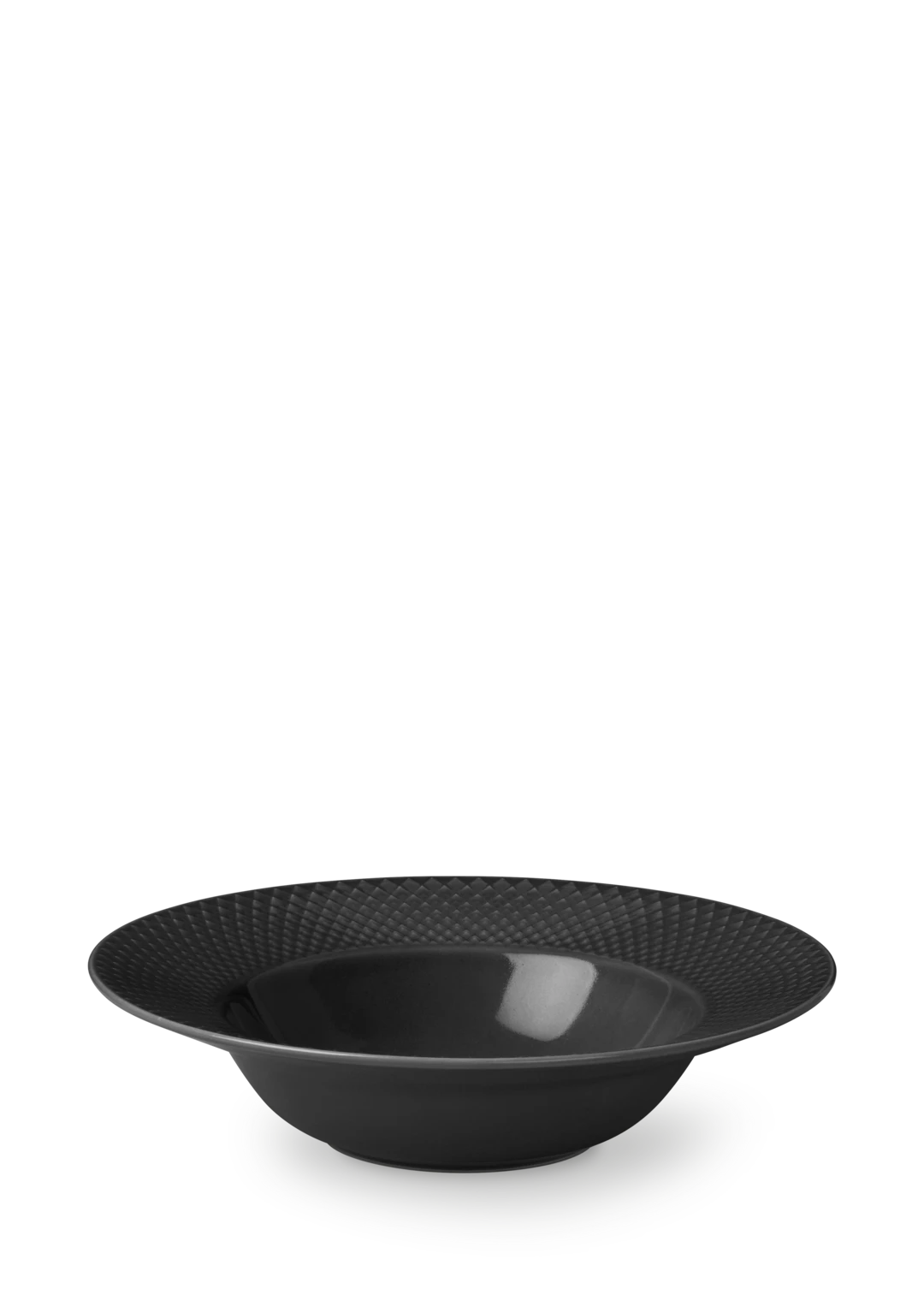 Rhombe Earh Soup Plate Ø24.5 cm Slate